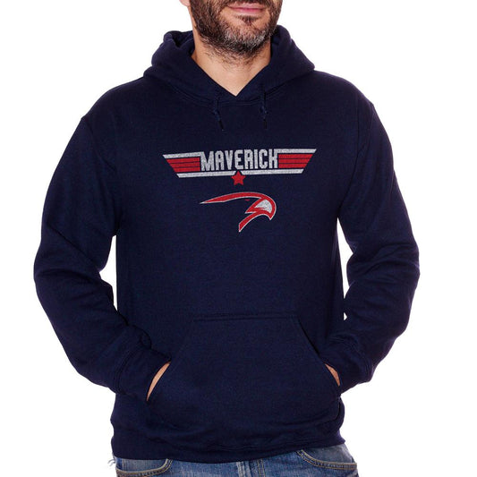 Black Felpa Maverick Top Gun - FILM Choose ur color CucShop