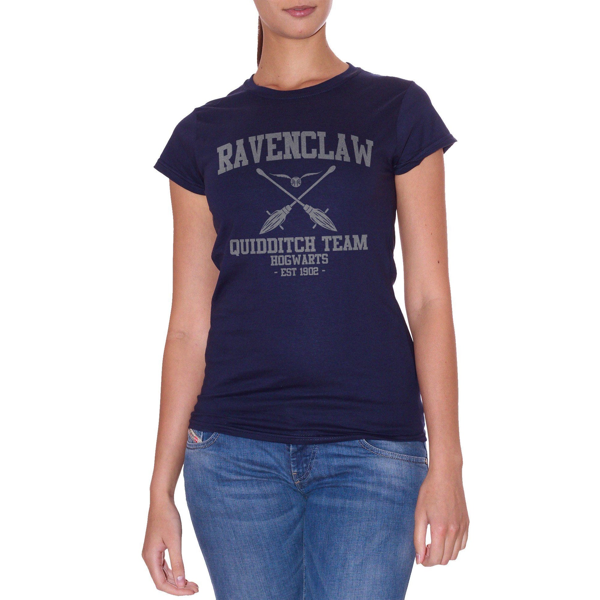 White T-Shirt Ravenclaw Quidditch Harry Potter - FILM Choose ur color CucShop