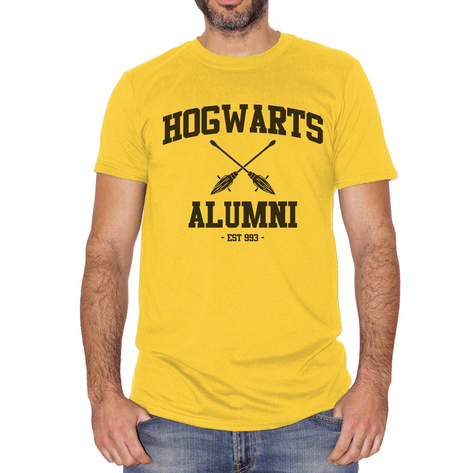 Goldenrod T-Shirt Hogwarts Alumni 2 Harry Potter - FILM Choose ur color CucShop