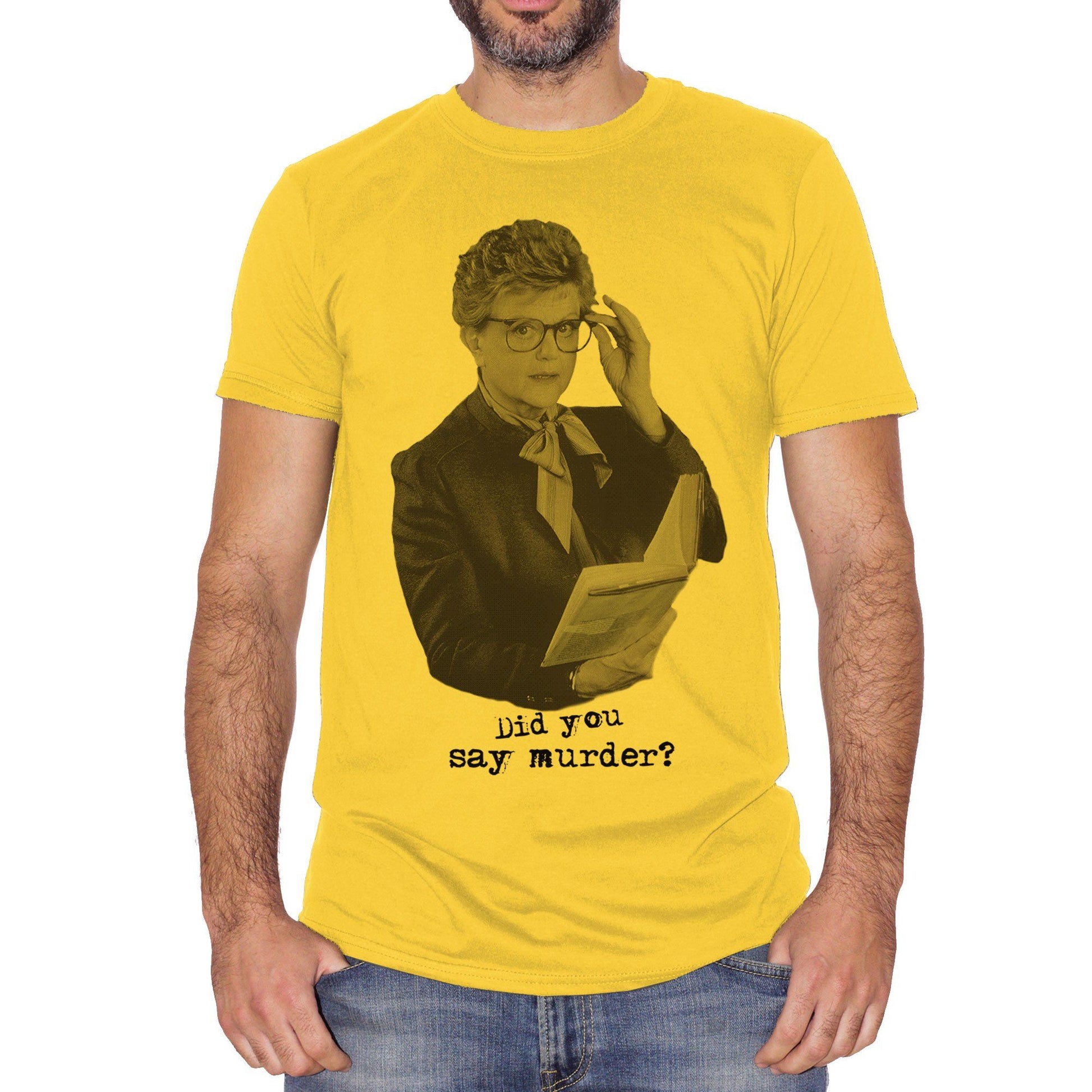 Sandy Brown T-Shirt Murder She Wrote - La Signora In Giallo - FILM Choose ur color CucShop