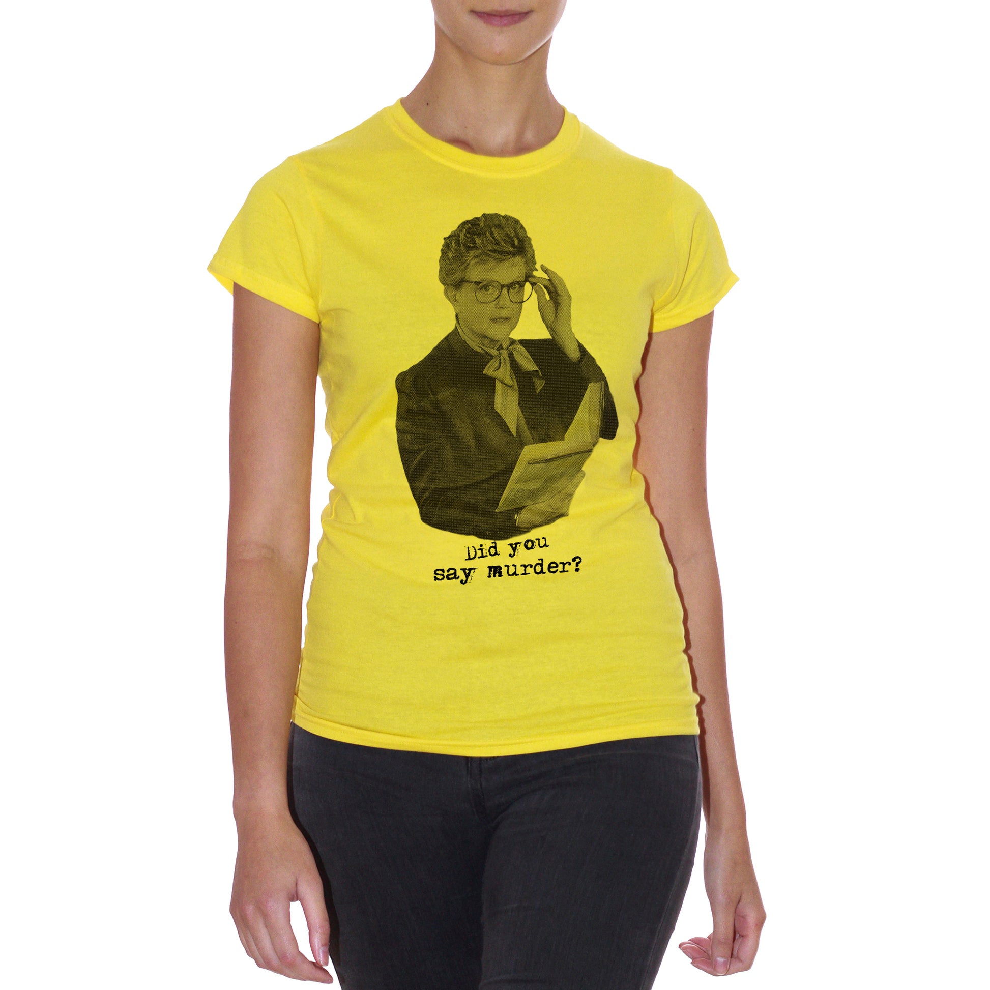 Goldenrod T-Shirt Murder She Wrote - La Signora In Giallo - FILM Choose ur color CucShop