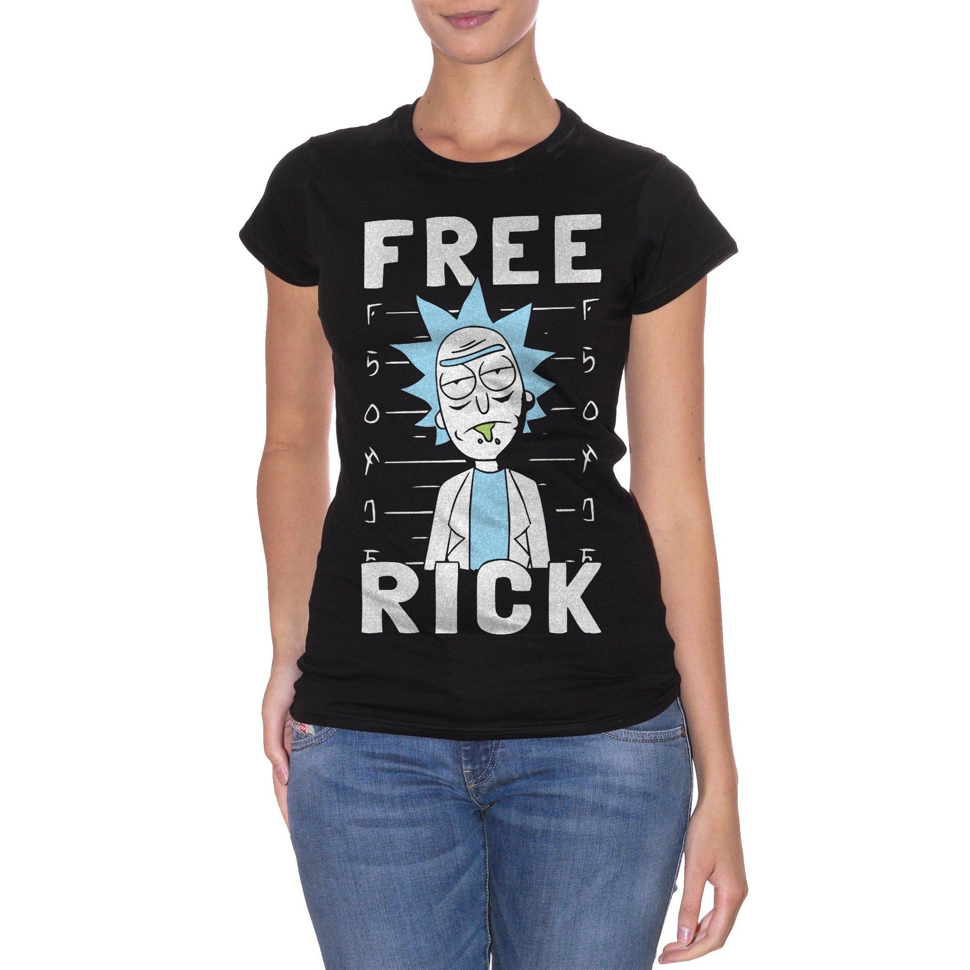 T-Shirt Rick & Morty Foto Segnaletica - CARTOON Choose ur color - CUC #chooseurcolor