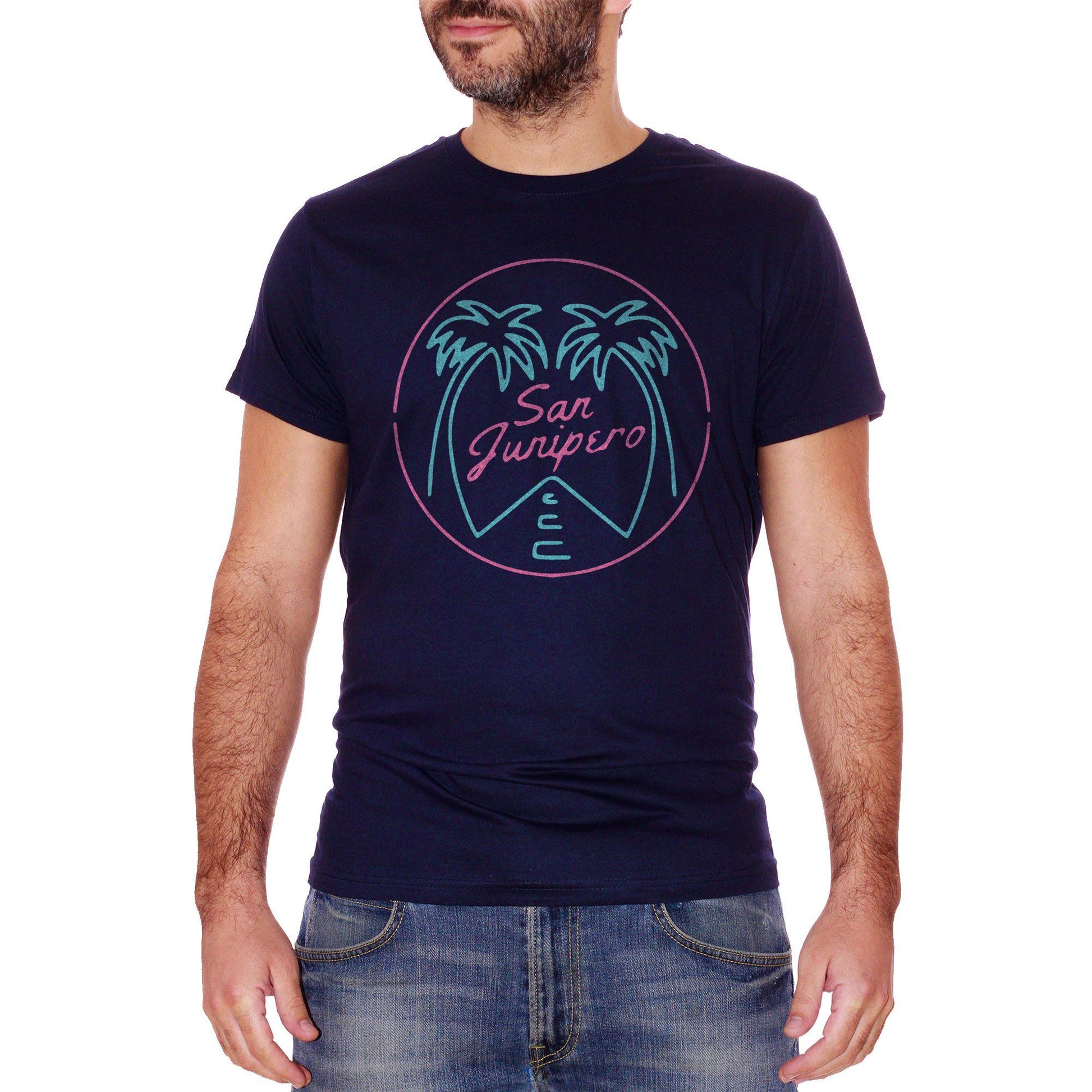 Black T-Shirt Black Mirror San Junipero - FILM Choose ur color CucShop