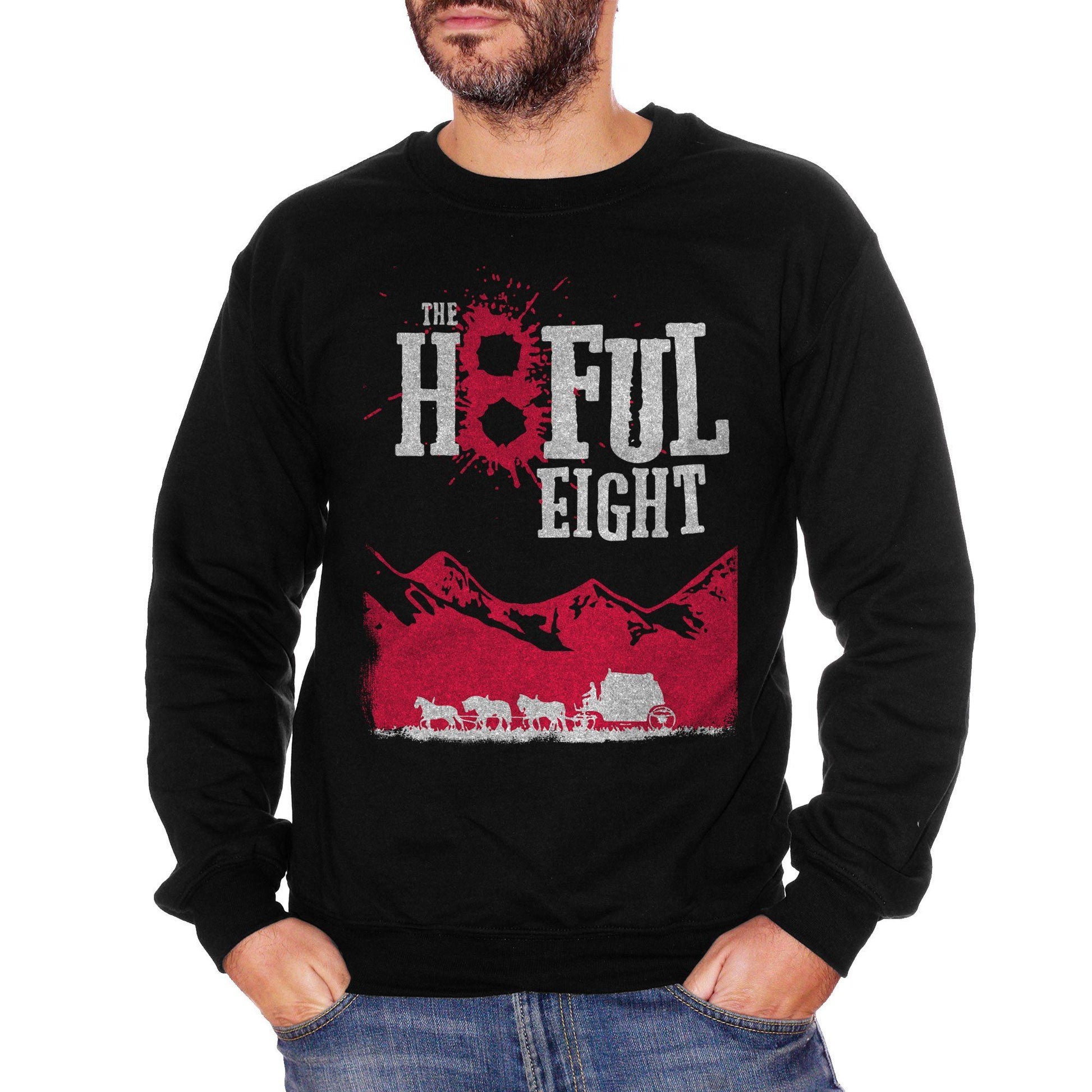 Brown Felpa Girocollo Tarantino The Hateful Eight Choose ur color - FILM CucShop