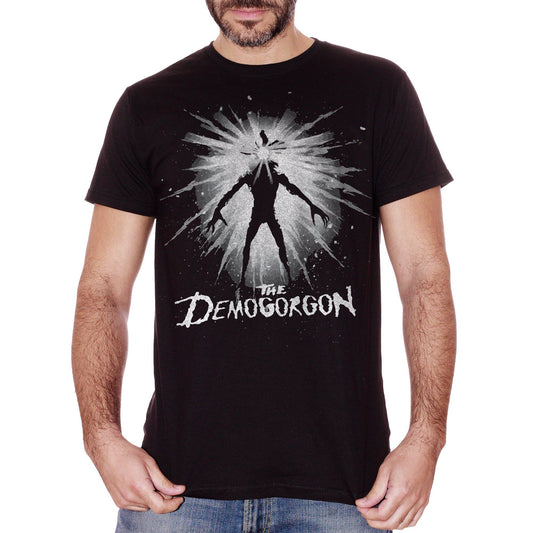 Black T-Shirt Demogorgon In The Space - Stranger Things - FILM Choose ur color CucShop