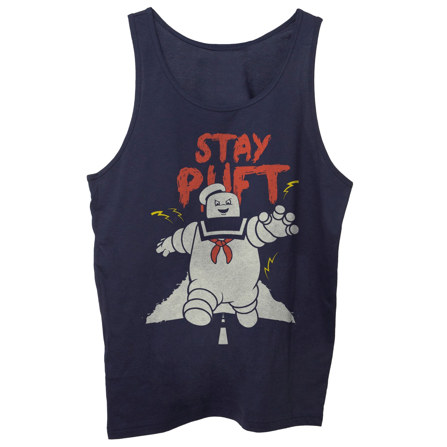 Dark Slate Gray Canotta Stay Puft - Marshmallow Man Ghostbusters - FILM Choose ur color CucShop