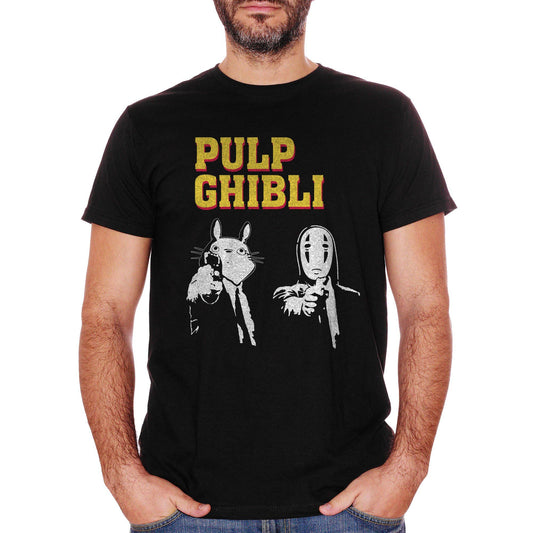 T-Shirt Studio Ghibli Versione Pulp Fiction - FILM Choose ur color - CUC #chooseurcolor