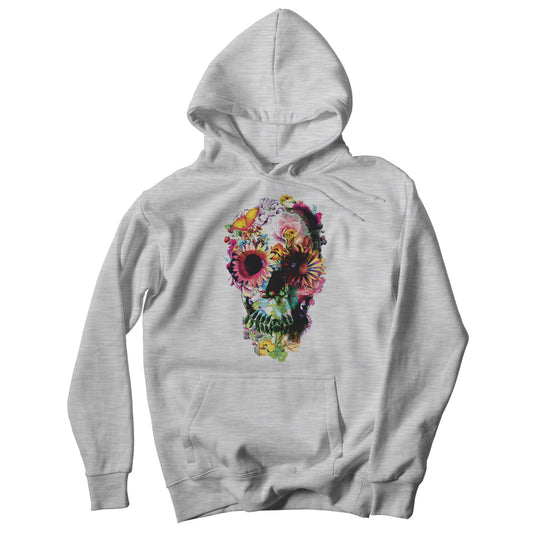 Felpa CUC Teschio Floreale - Flower Skull #chooseurcolor - CUC chooseurcolor