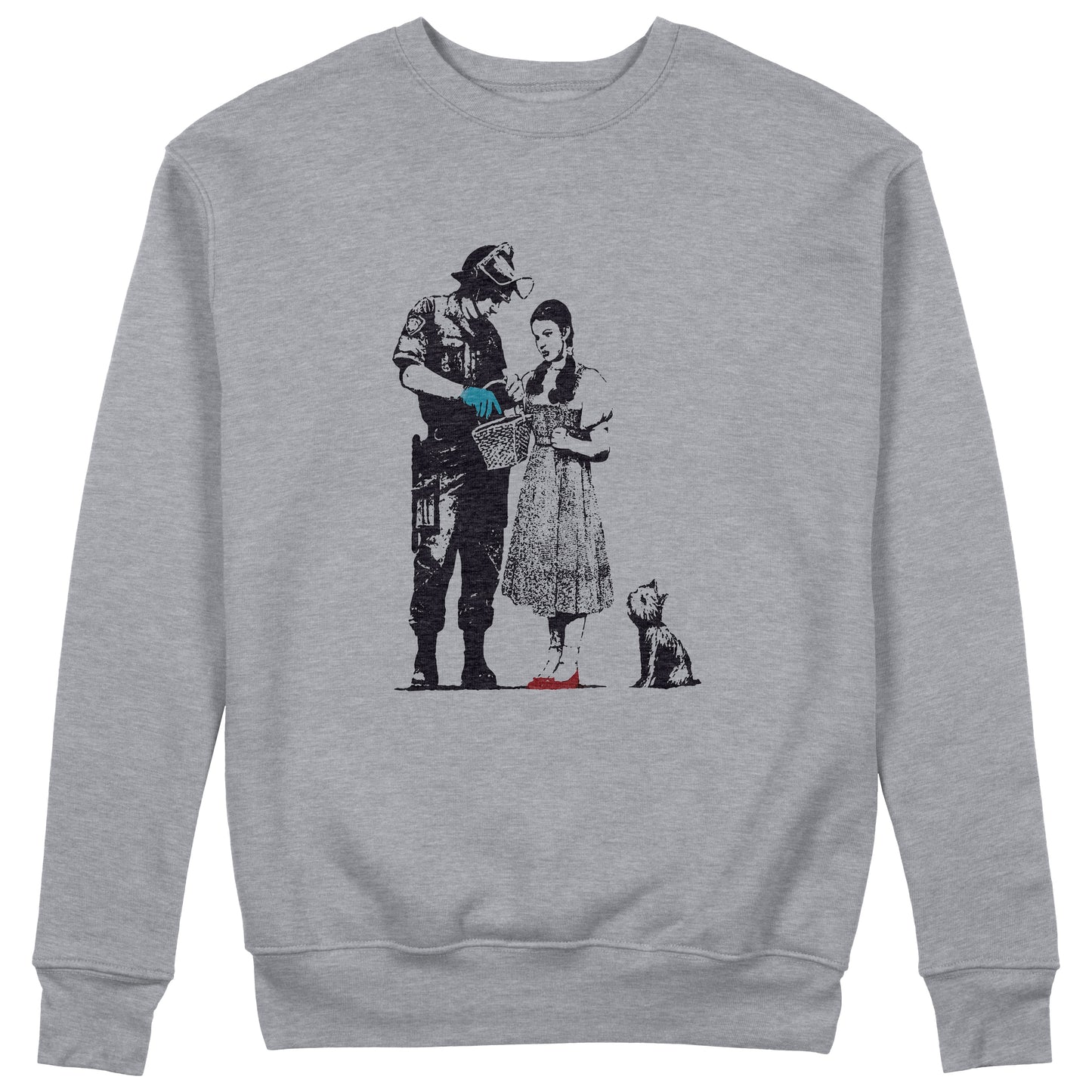 Felpa Gircollo - Banksy Dorothy Police - Unisex #chooseurcolor - CUC chooseurcolor