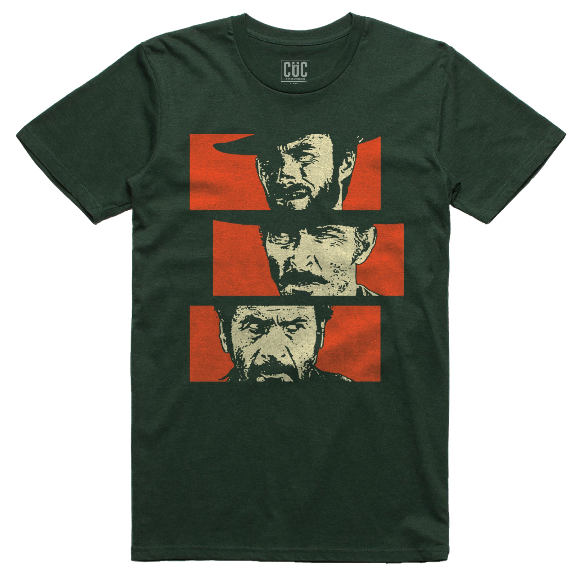 CUC T-Shirt Western Movie - Cult - Il buono il brutto- #chooseurcolor - CUC chooseurcolor