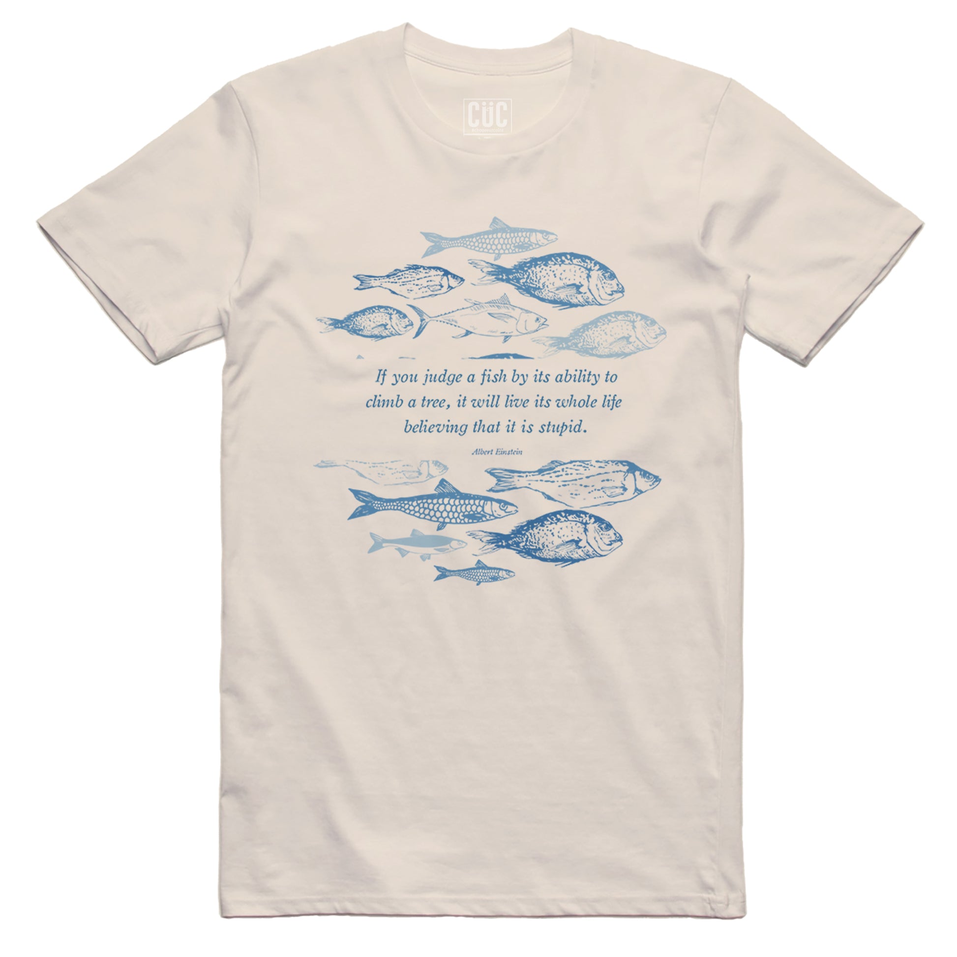 CUC T-Shirt Albert Einstein citazione - #chooseurcolor - CUC chooseurcolor