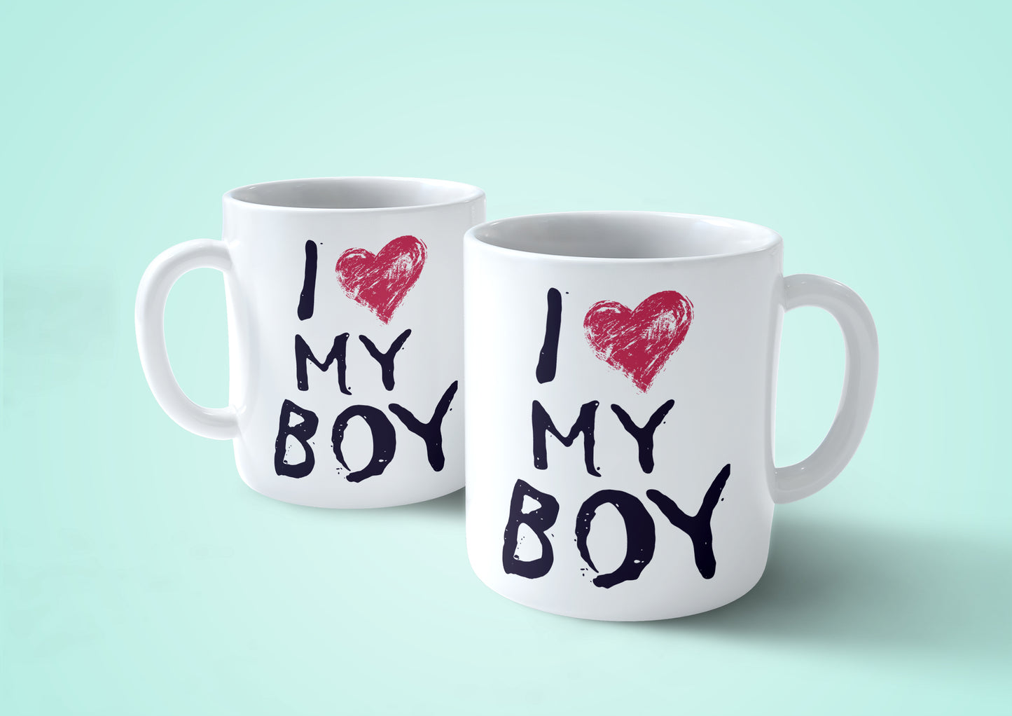 CUC Tazza I Love my boy - mug san valentino  #chooseurcolor - CUC chooseurcolor