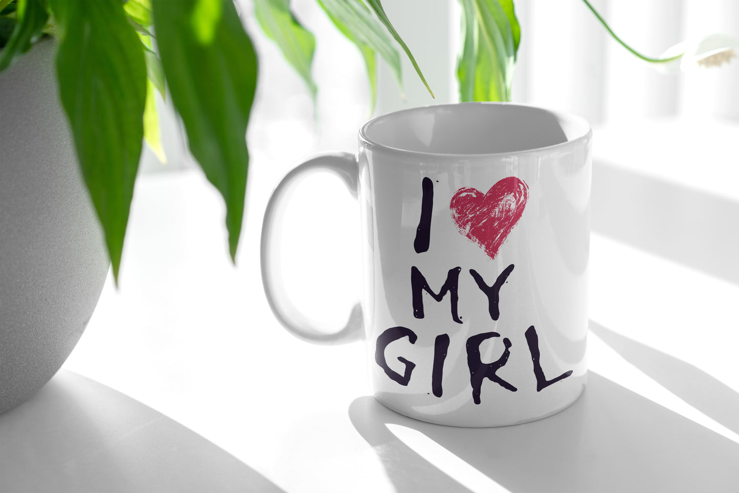 CUC Tazza I Love my girl- mug san valentino  #chooseurcolor - CUC chooseurcolor