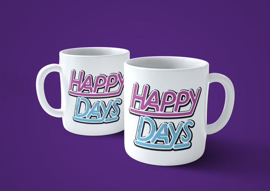 CUC Tazza Happy days serie tv fonzie #chooseurcolor - CUC chooseurcolor