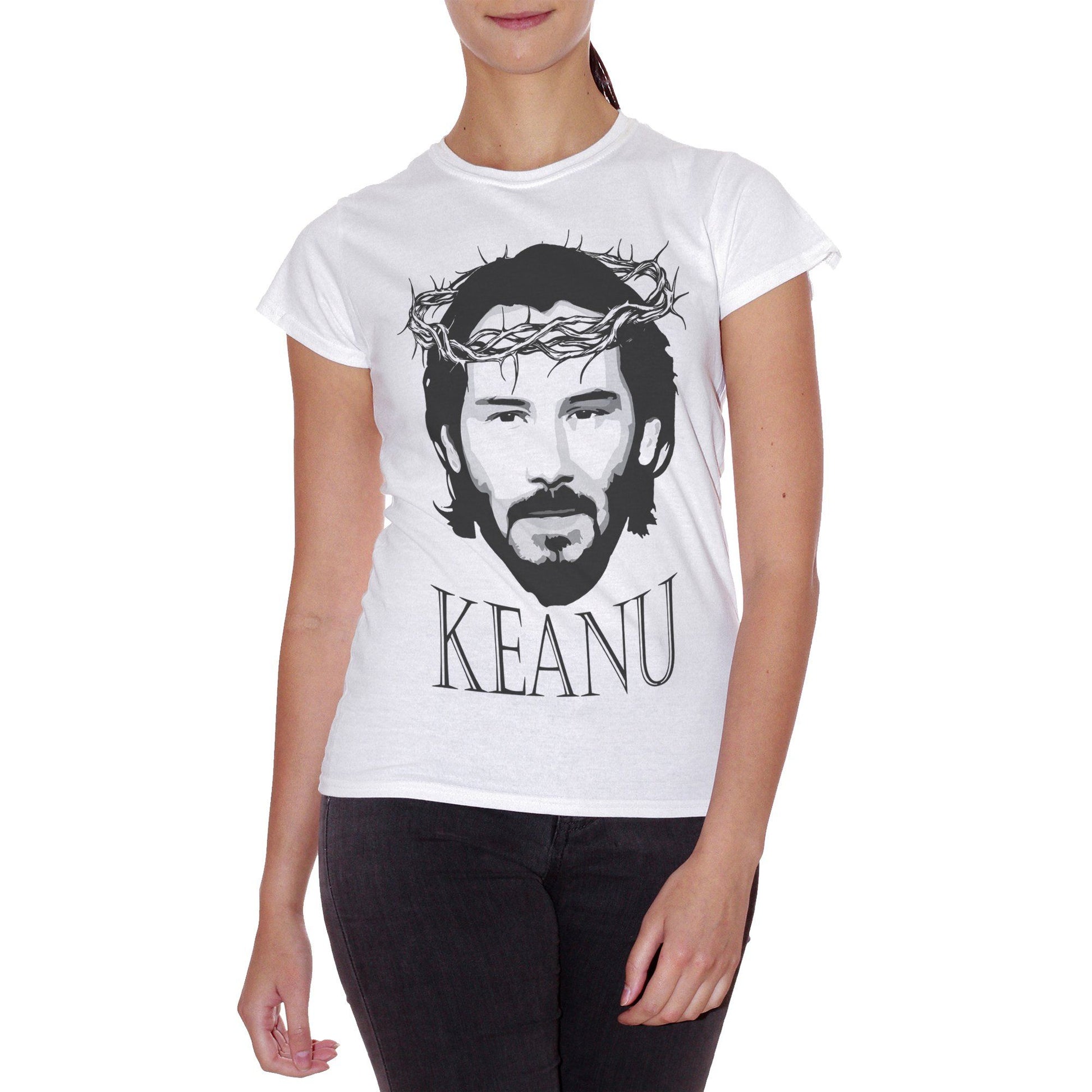 White Smoke T-Shirt Keanu - FAMOSI CucShop