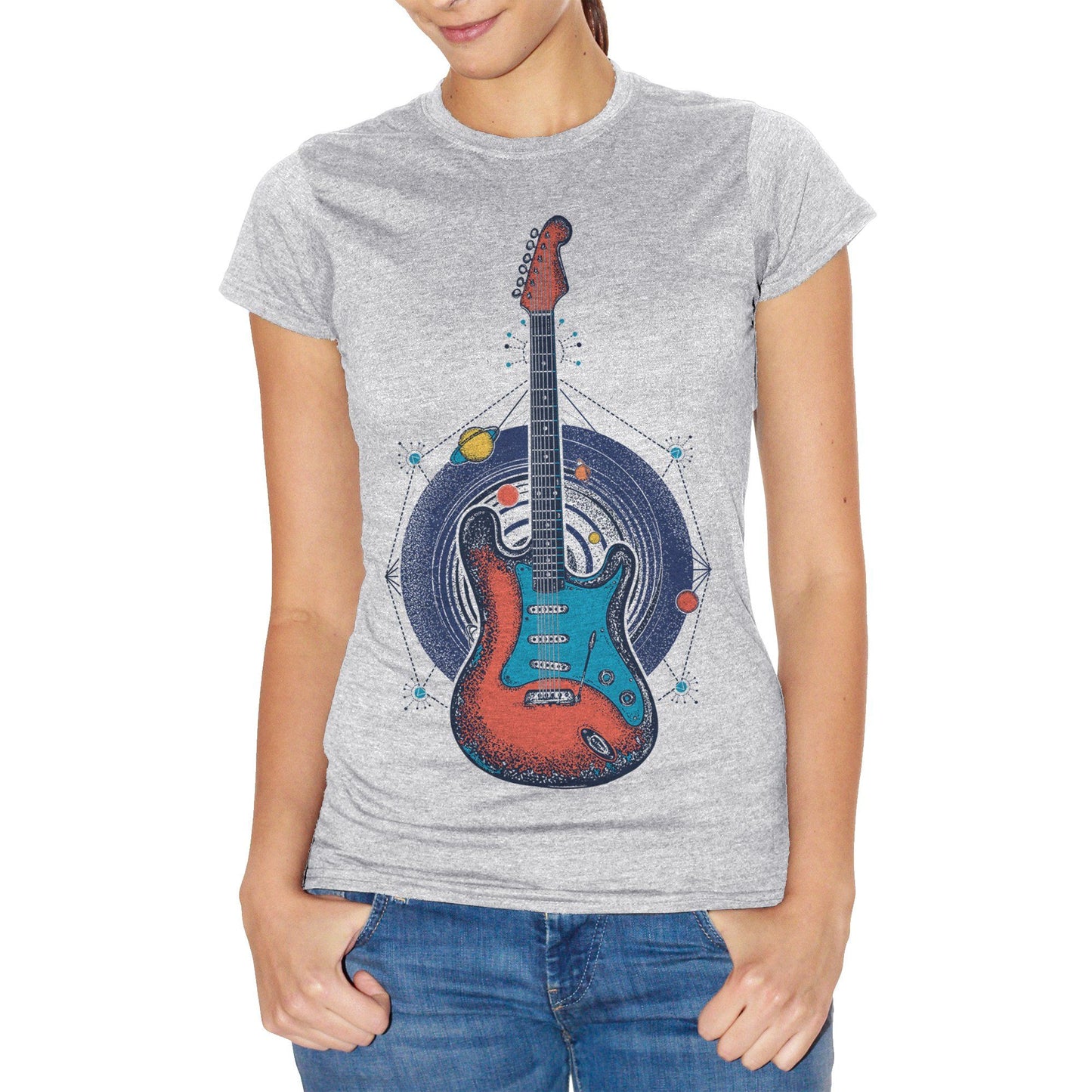 Snow T-Shirt Guitar - MUSIC CucShop