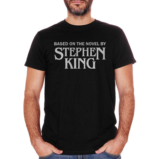 White T-Shirt Based On The Novel By Stephen King Frasi celebri personaggi famosi - Famous Choose ur color CucShop