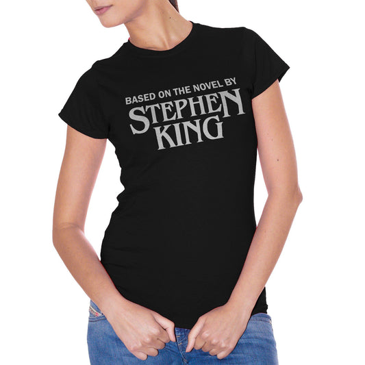 White T-Shirt Based On The Novel By Stephen King Frasi celebri personaggi famosi - Famous Choose ur color CucShop