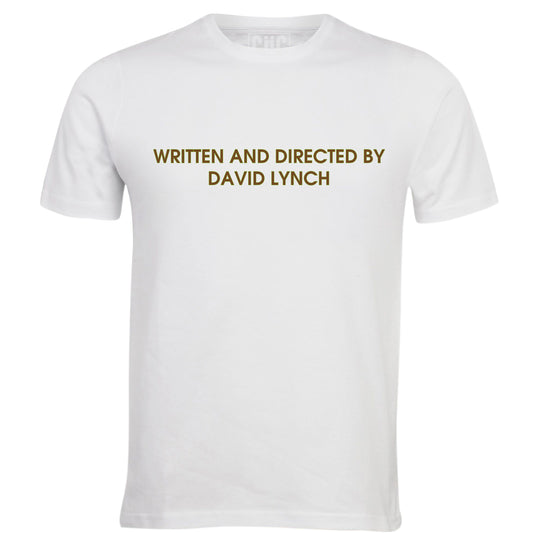 Lavender T-Shirt Written And Directed By David Lynch Titoli di coda - Movie Choose ur color CucShop