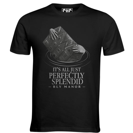 Black T-shirt Bly Manor Perfettamente Splendido Seie Tv Netflix - Movie Choose ur Color CucShop