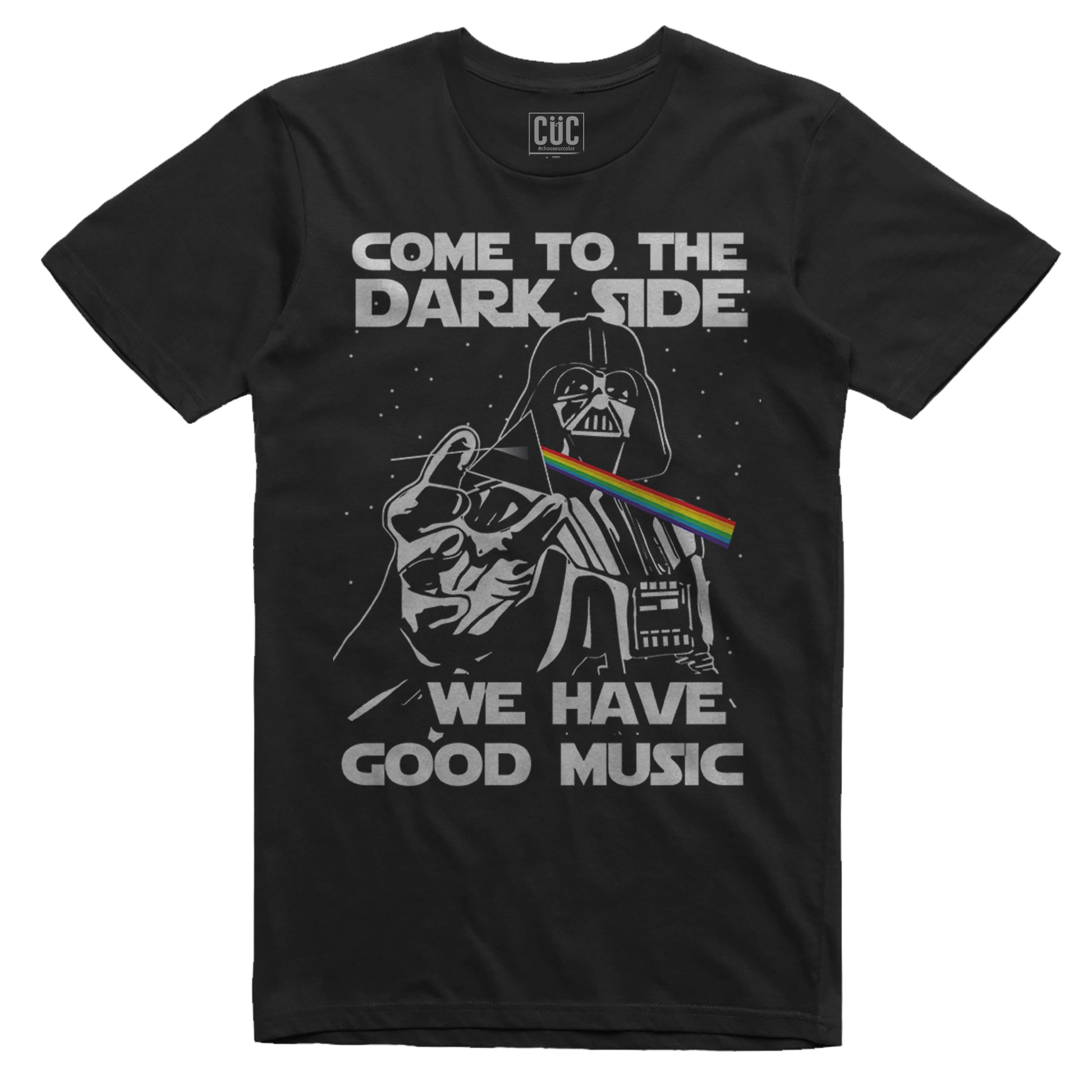 Black T-Shirt Come to the Dark Side - Darth Vader - Film cult & Good Music -  Chooseurcolor CucShop