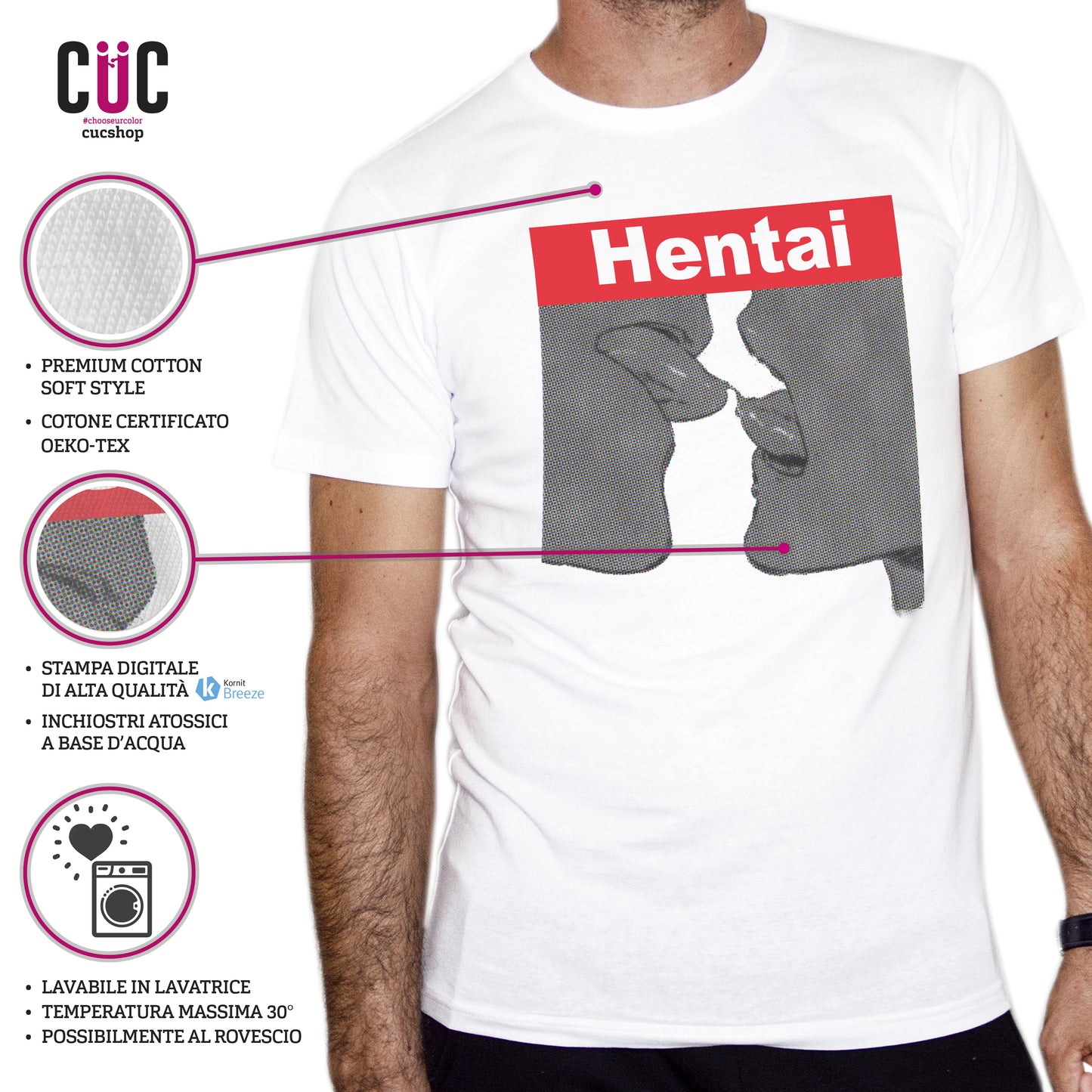 T-Shirt Anime - Manga #chooseurcolor - CUC chooseurcolor