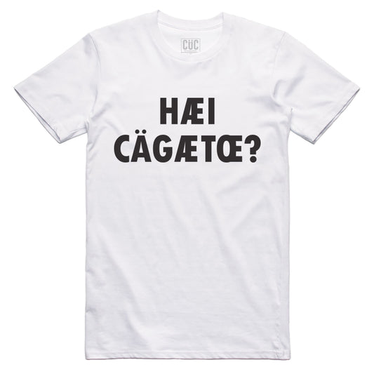 T-Shirt Hai cagxxto? - frase lol fonetica - divertente - #chooseurcolor - CUC chooseurcolor