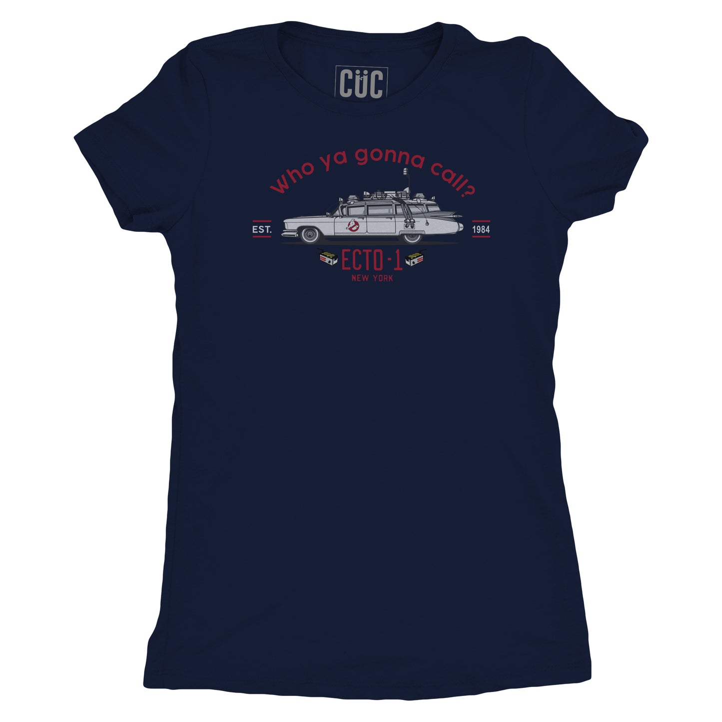 T-shirt Who ya gonna call? - Film cult anni 90 - Legacy - Ecto 1 - #chooseurcolor - CUC chooseurcolor