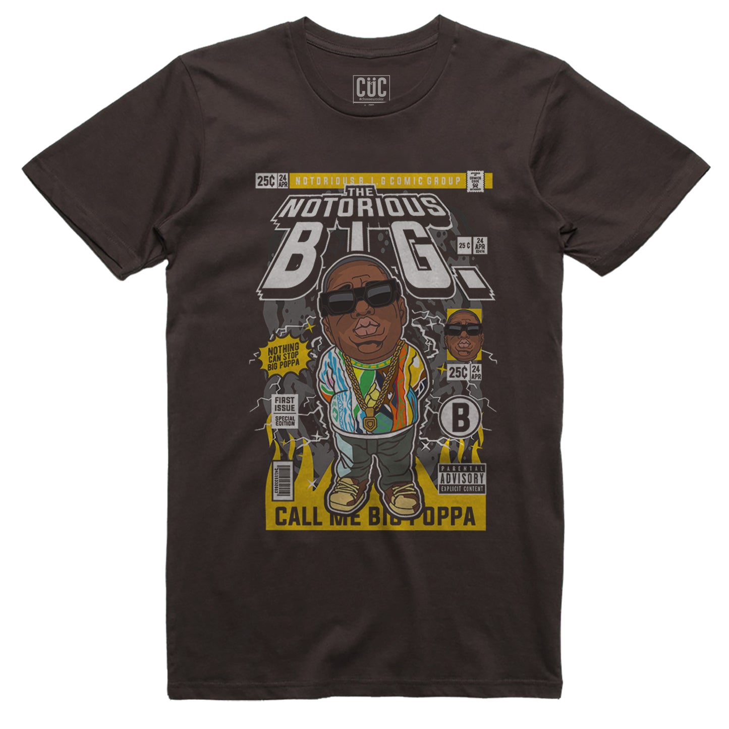 CUC T-Shirt Music Pop Style - B.I.G. Notorious - #chooseurcolor - CUC chooseurcolor