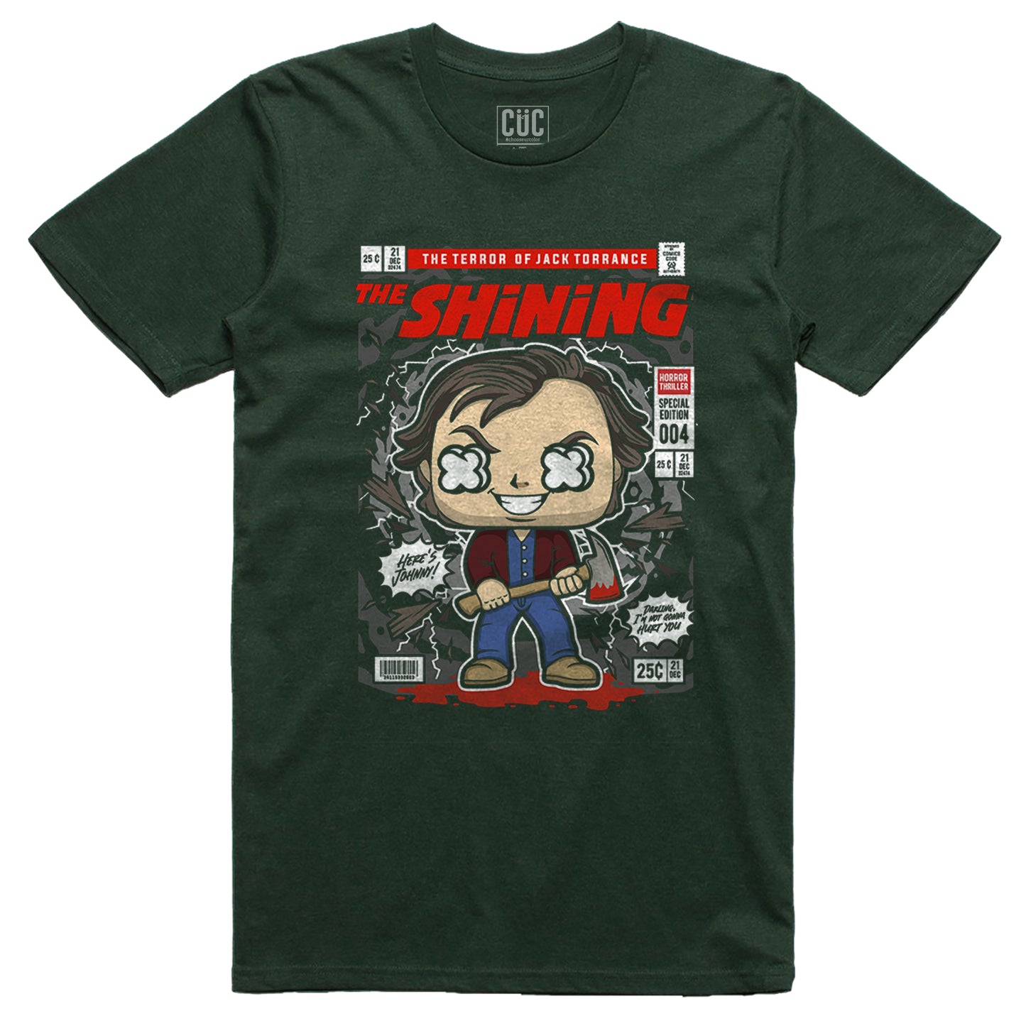 CUC T-Shirt Movie Pop Style - Jack Torrence- #chooseurcolor - CUC chooseurcolor