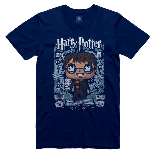 CUC T-Shirt Movie Pop Style - Potter stile pupazzo - #chooseurcolor - CUC chooseurcolor