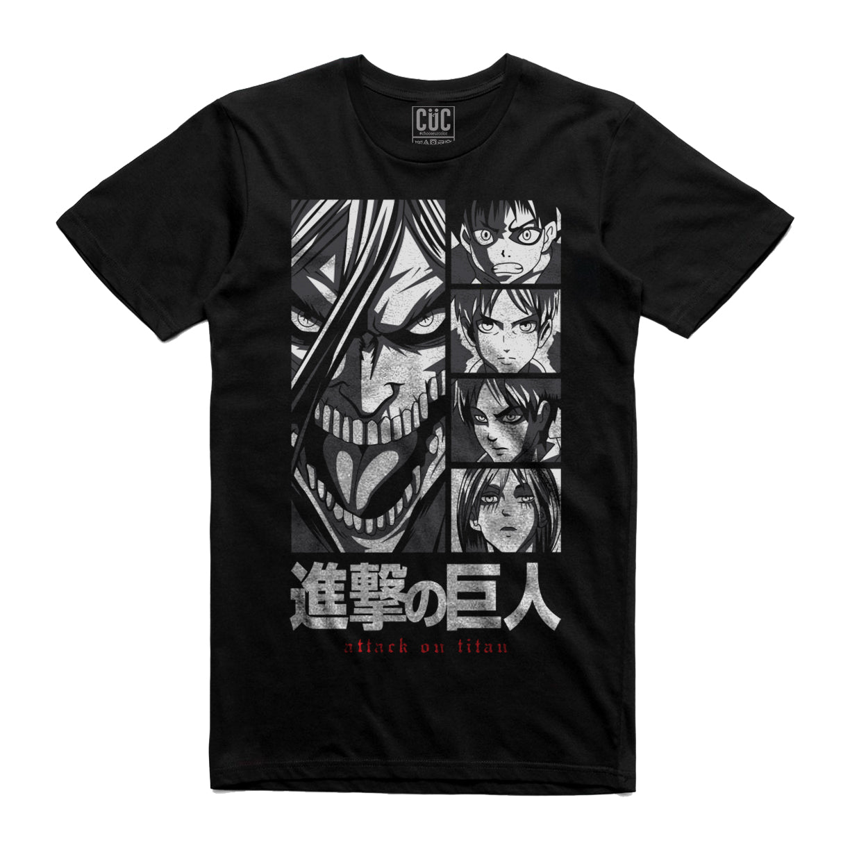 CUC T-Shirt AOT - Classic Anime Manga #chooseurcolor - CUC chooseurcolor