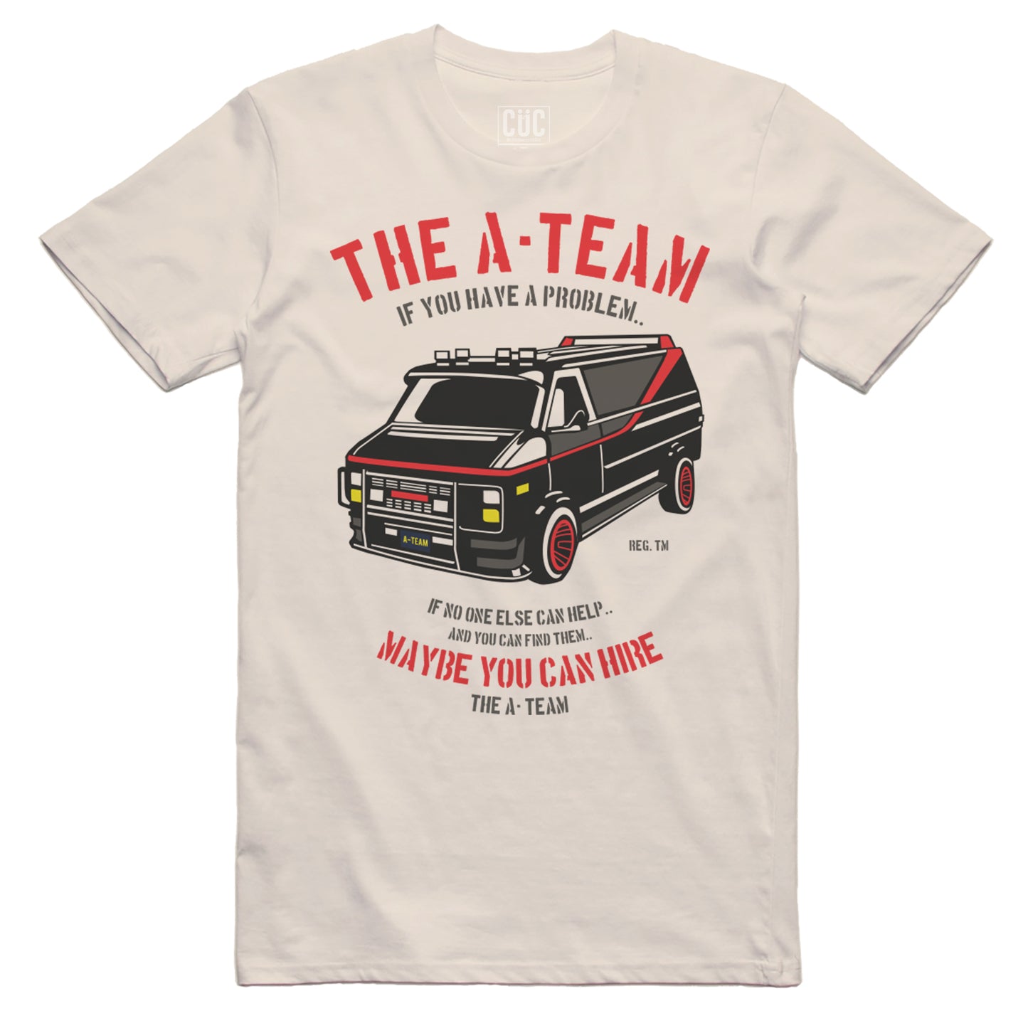 CUC T-Shirt Macchine Cult Telefilm - A-Team  - #chooseurcolor - CUC chooseurcolor