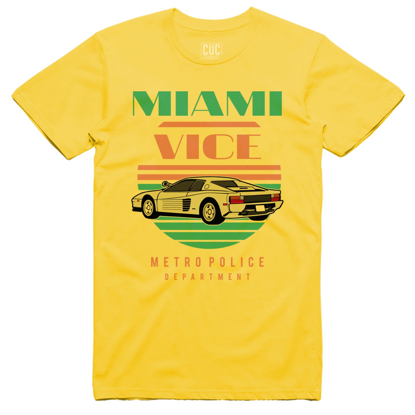 CUC T-Shirt Macchine Cult Telefilm - Miami Vice - #chooseurcolor - CUC chooseurcolor