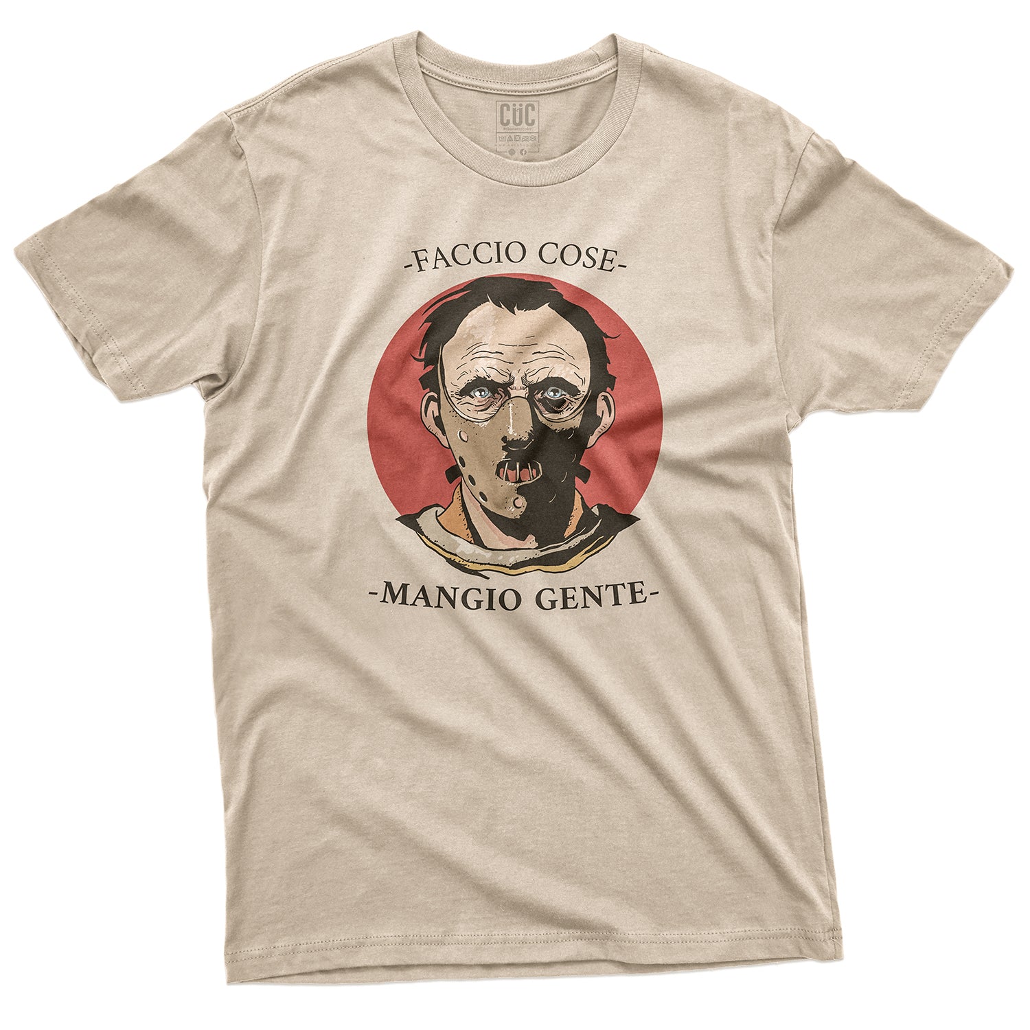 CUC T-Shirt  HANNIBAL LECTER - FACCIO COSE -  #chooseurcolor - CUC chooseurcolor