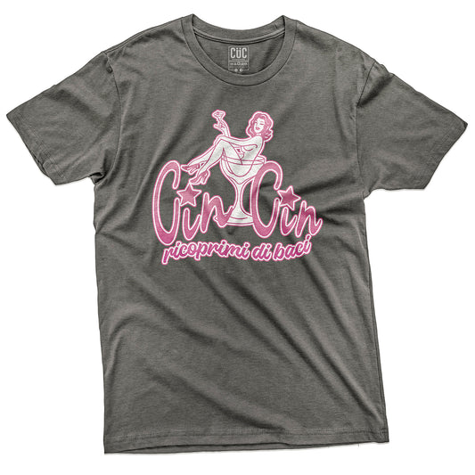 CUC T-Shirt CIN CIN - Ragazze Colpo Grosso - Tv Cult  #chooseurcolor - CUC chooseurcolor