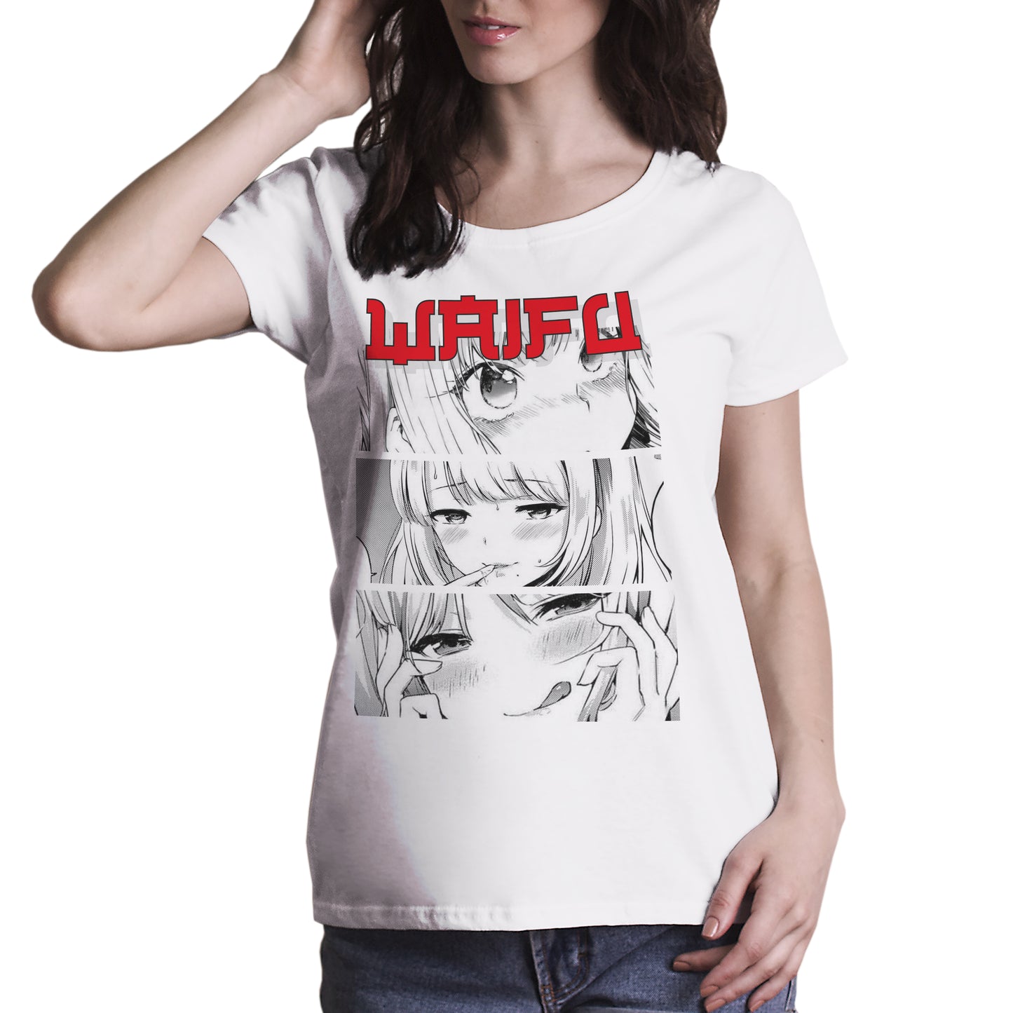 T-Shirt Anime I Love Waifu - cultura giapponese - otaku - #chooseurcolor - CUC chooseurcolor