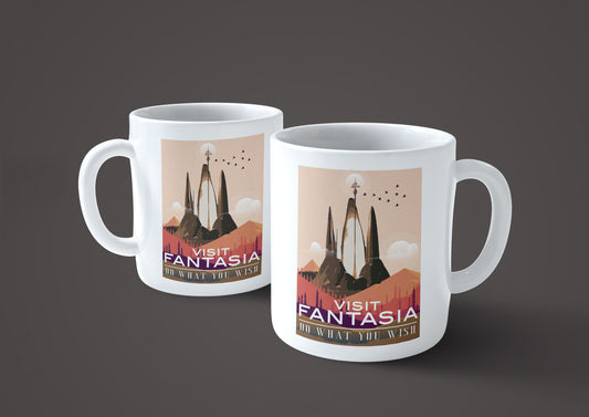 Gray Tazza La Storia Infinita - Visit Fantasia - film classico anni 80 Cuc shop