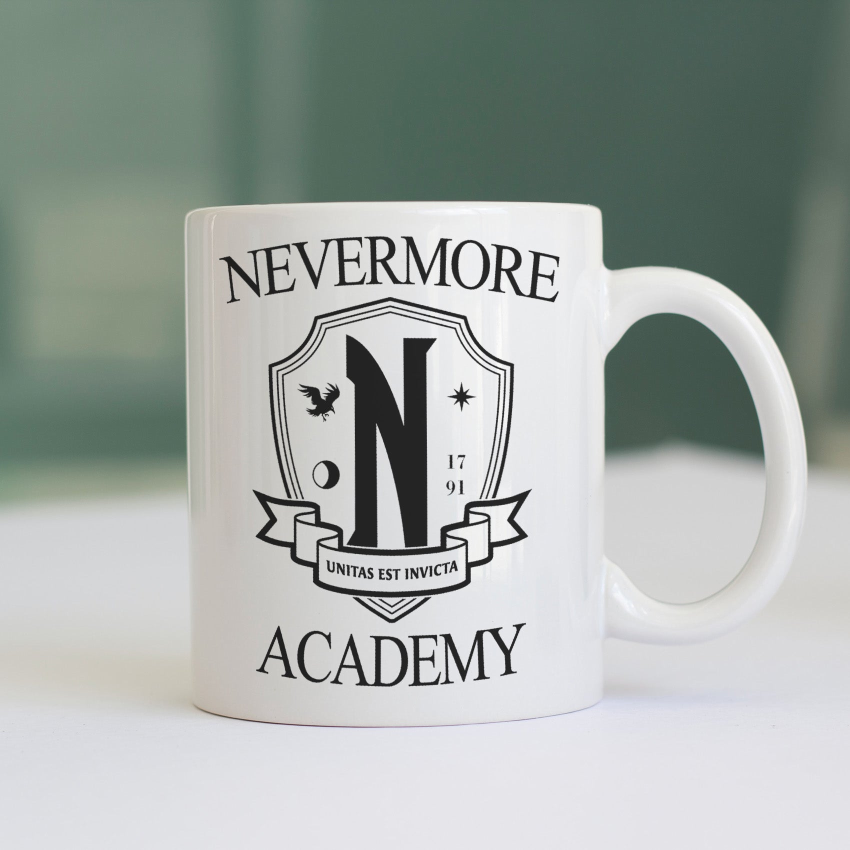 CUC Tazza - NEVERMORE ACADEMY - Mercoledì - ADDAMS -   #chooseurcolor - CUC chooseurcolor